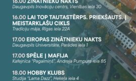 Pasākumi Daugavpilī 25.09.-01.10.2026.