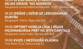 Pasākumi Daugavpilī 11.09.-17.09.2026.