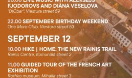 Events in Daugavpils from September 11 to 17