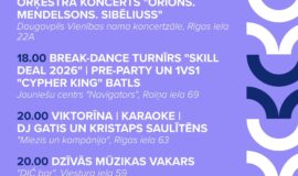 Pasākumi Daugavpilī 02.10.-08.10.2026.