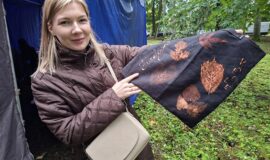 Juzefovas parka festivālā varēja iepazīt koka dažādās pasaules
