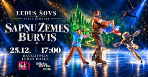 Ledus šovs “Sapņu zemes burvis”