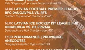 Events in Daugavpils from September 11 to 17