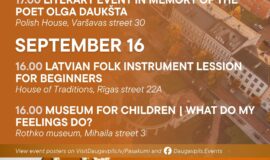 Events in Daugavpils from September 11 to 17