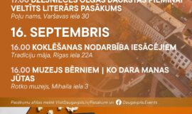 Pasākumi Daugavpilī 11.09.-17.09.2026.