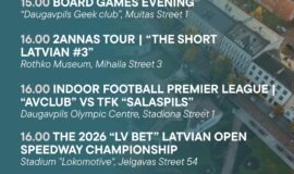 Events in Daugavpils from September 25 to October 1