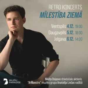 Koncertprogramma “Mīlestība ziemā” ar Ņikitu Osipovu