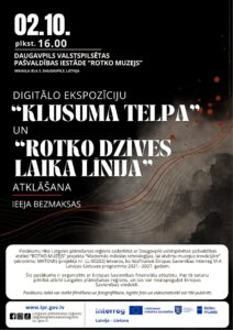 Digitālo ekspozīciju “Klusuma telpa” un “Rotko dzīves laika līnija” atklāšana Rotko muzejā