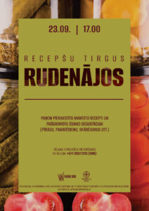 Pasākums “Recepšu tirgus Rudenājos”