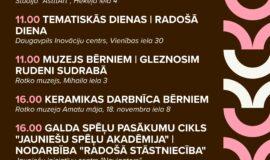 Pasākumi Daugavpilī 16.10.-22.10.2026.