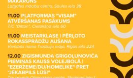 Pasākumi Daugavpilī 09.10.-15.10.2026.