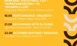 Events in Daugavpils from October 9 to October 15