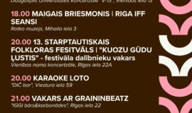 Pasākumi Daugavpilī 16.10.-22.10.2026.