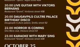 Events in Daugavpils from October 23 to October 29