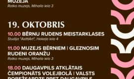 Pasākumi Daugavpilī 16.10.-22.10.2026.