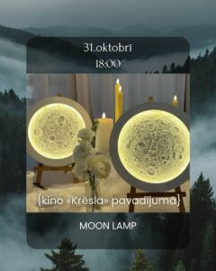 Meistarklase “Moon lamp” mākslas studijā “Astttartt”