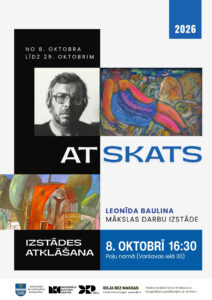 Leonīda Baulina mākslas darbu izstāde “Atskats” Poļu namā