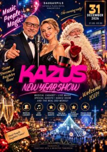 Jaungada kabarē balle “KAZUS NEW YEAR SHOW 2027”