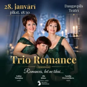 Ansambļa “Trio Romance” (Igaunija) koncerts