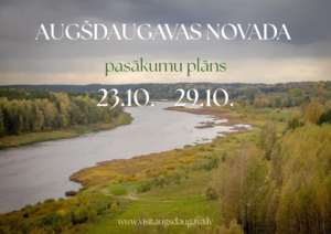 Pasākumi Augšdaugavas novadā 23.10.-29.10.2026.