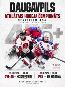 Daugavpils 2026./2027. gada atklātais hokeja čempionāts senioriem 45+ I “DVL-45” pret HK “SPEEDWAY”