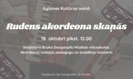 Pasākumi Augšdaugavas novadā 16.10.-22.10.2026.
